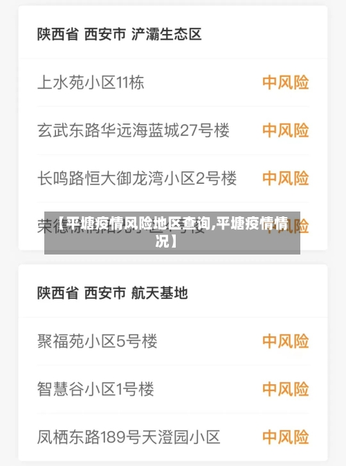 【平塘疫情风险地区查询,平塘疫情情况】-第3张图片
