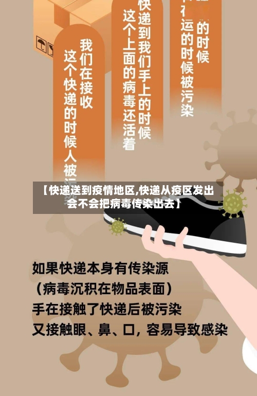 【快递送到疫情地区,快递从疫区发出会不会把病毒传染出去】