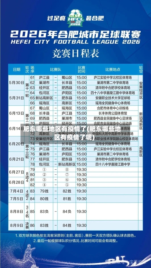 肥东哪些地区有疫情了(肥东哪些地区有疫情了呢)-第3张图片