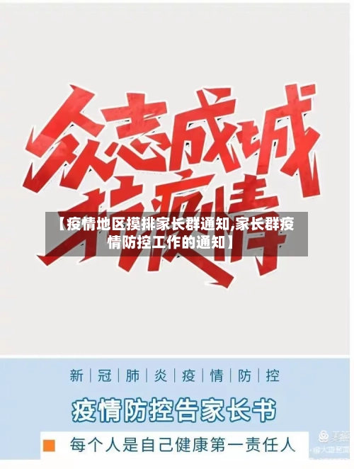 【疫情地区摸排家长群通知,家长群疫情防控工作的通知】-第2张图片