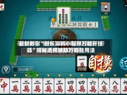最新教你“微乐麻将小程序万能开挂器	”揭秘透视辅助万能挂用法-第2张图片