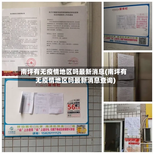 南坪有无疫情地区吗最新消息(南坪有无疫情地区吗最新消息查询)