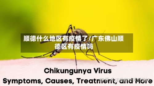 顺德什么地区有疫情了/广东佛山顺德区有疫情吗