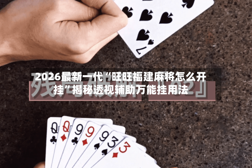 2026最新一代“旺旺福建麻将怎么开挂”揭秘透视辅助万能挂用法-第3张图片