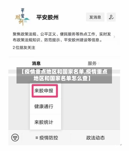 【疫情重点地区和国家名单,疫情重点地区和国家名单怎么查】