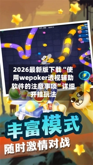 2026最新版下载“使用wepoker透视辅助软件的注意事项”详细开挂玩法-第2张图片