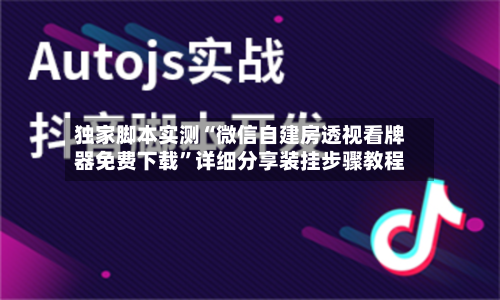 独家脚本实测“微信自建房透视看牌器免费下载”详细分享装挂步骤教程-第2张图片