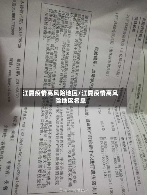 江夏疫情高风险地区/江夏疫情高风险地区名单