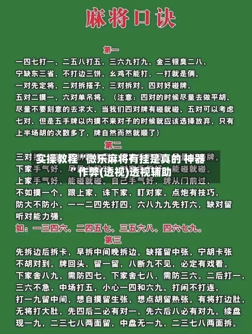 实操教程“微乐麻将有挂是真的 神器”作弊(透视)透视辅助-第2张图片