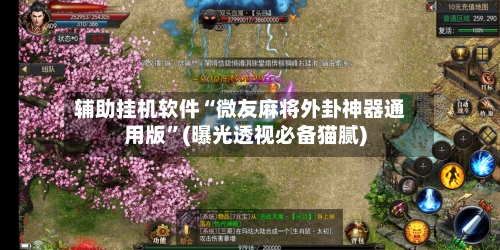 辅助挂机软件“微友麻将外卦神器通用版	”(曝光透视必备猫腻)-第2张图片