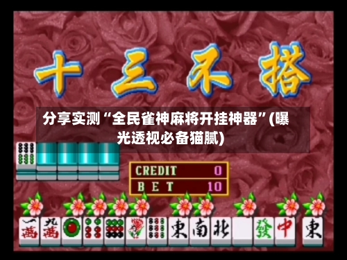 分享实测“全民雀神麻将开挂神器”(曝光透视必备猫腻)