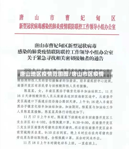 唐山地区疫情范围图/唐山市区疫情-第2张图片