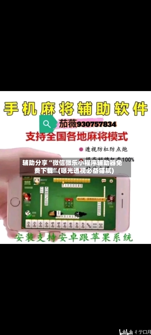 辅助分享“微信微乐小程序辅助器免费下载”(曝光透视必备猫腻)