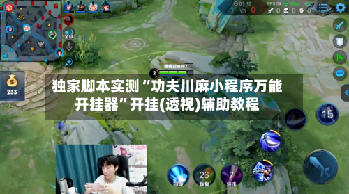 独家脚本实测“功夫川麻小程序万能开挂器”开挂(透视)辅助教程-第3张图片