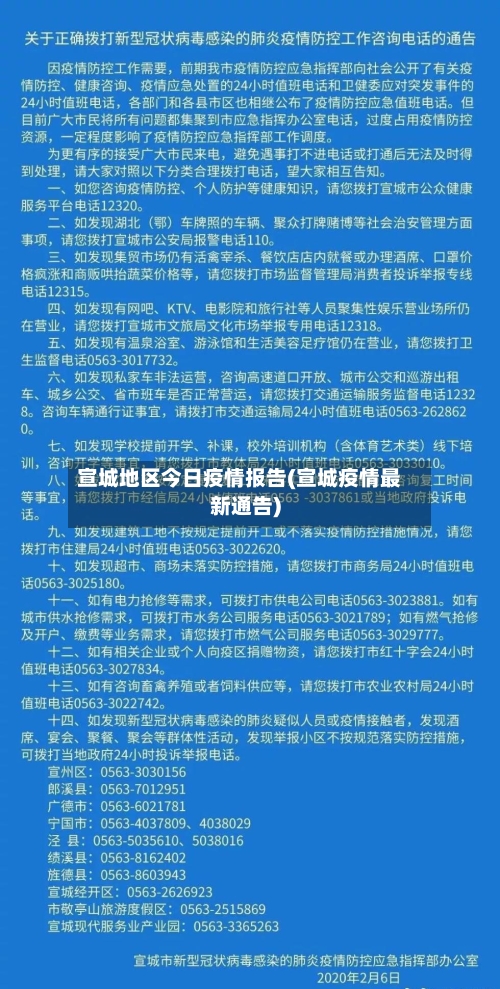 宣城地区今日疫情报告(宣城疫情最新通告)-第2张图片
