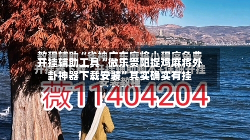 开挂辅助工具“微乐贵阳捉鸡麻将外卦神器下载安装”其实确实有挂