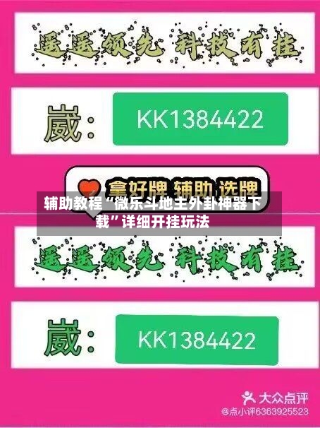 辅助教程“微乐斗地主外卦神器下载	”详细开挂玩法-第2张图片