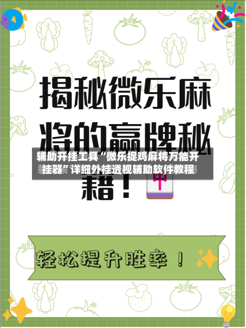 辅助开挂工具“微乐捉鸡麻将万能开挂器”详细外挂透视辅助软件教程-第3张图片