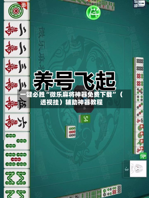 一键必胜“微乐麻将神器免费下载”（透视挂）辅助神器教程