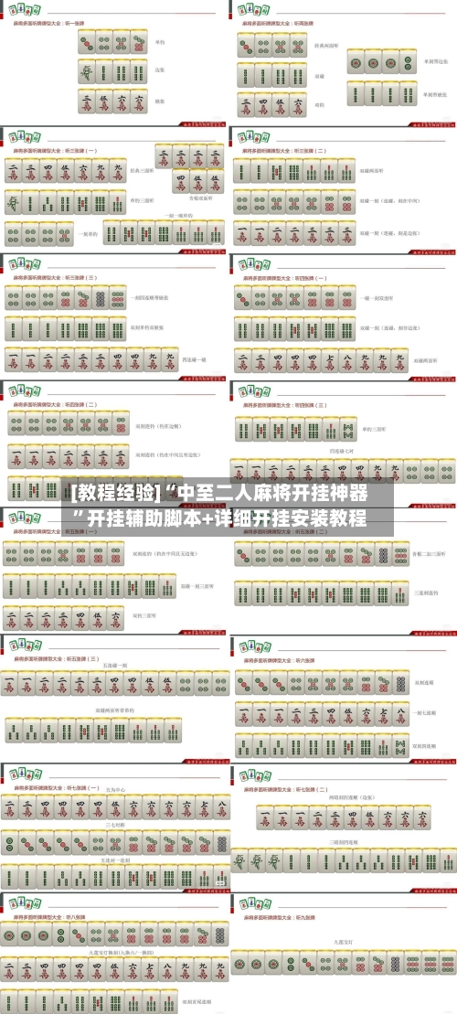 [教程经验]“中至二人麻将开挂神器”开挂辅助脚本+详细开挂安装教程-第3张图片