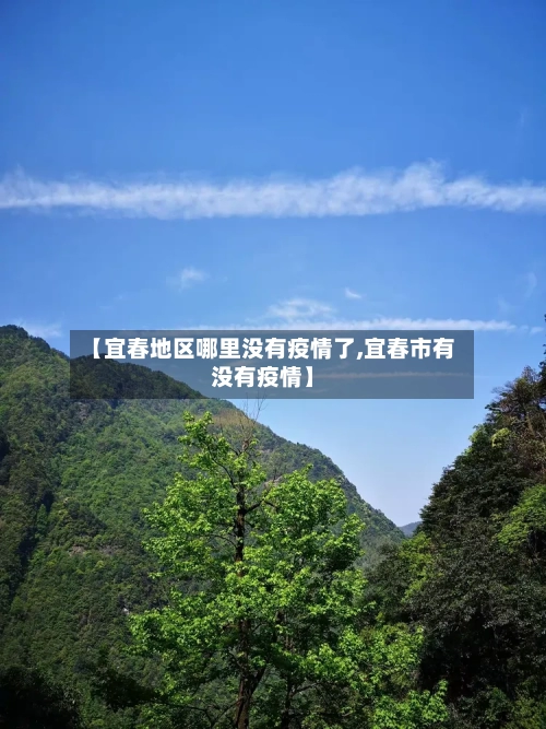 【宜春地区哪里没有疫情了,宜春市有没有疫情】-第3张图片