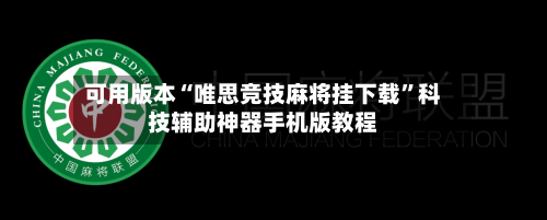 可用版本“唯思竞技麻将挂下载	”科技辅助神器手机版教程-第2张图片
