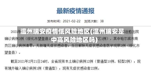 温州瑞安疫情低风险地区(温州瑞安是中高风险地区吗)