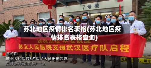 苏北地区疫情排名表格(苏北地区疫情排名表格查询)-第2张图片