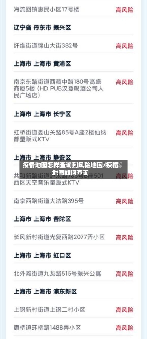 疫情地图怎样查询到风险地区/疫情地图如何查询-第2张图片