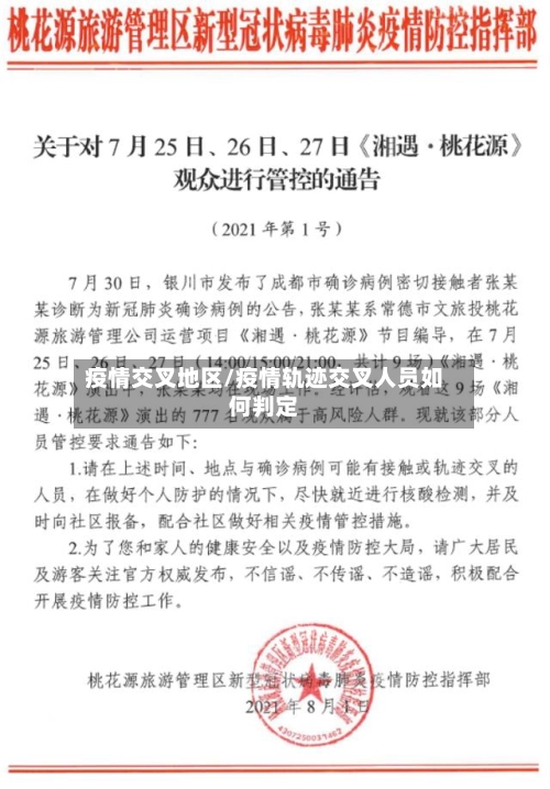 疫情交叉地区/疫情轨迹交叉人员如何判定-第2张图片