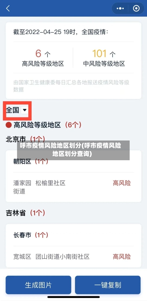 呼市疫情风险地区划分(呼市疫情风险地区划分查询)