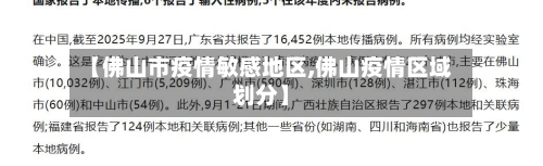 【佛山市疫情敏感地区,佛山疫情区域划分】