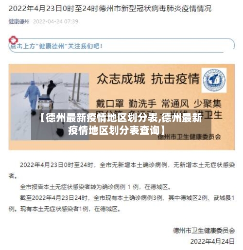 【德州最新疫情地区划分表,德州最新疫情地区划分表查询】-第2张图片