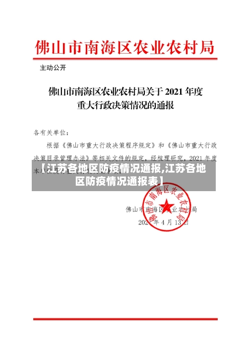 【江苏各地区防疫情况通报,江苏各地区防疫情况通报表】