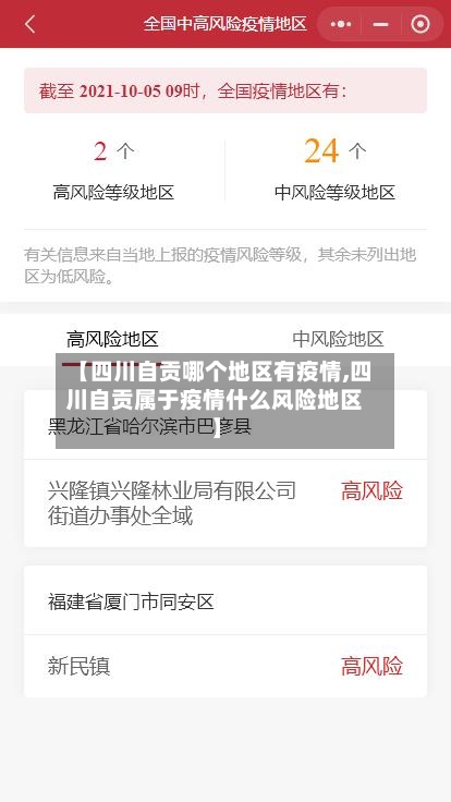 【四川自贡哪个地区有疫情,四川自贡属于疫情什么风险地区】-第2张图片