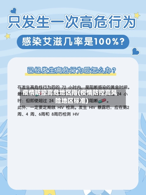 疫情防控高危地区指(疫情防控高风险地区标准)