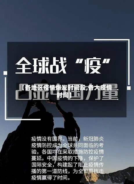 【各地区疫情爆发时间段,各大疫情时间】