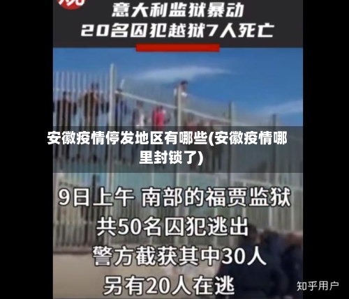 安徽疫情停发地区有哪些(安徽疫情哪里封锁了)-第2张图片