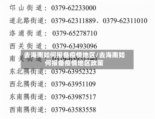 去海南如何报备疫情地区/去海南如何报备疫情地区政策-第2张图片