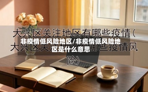 非疫情低风险地区/非疫情低风险地区是什么意思