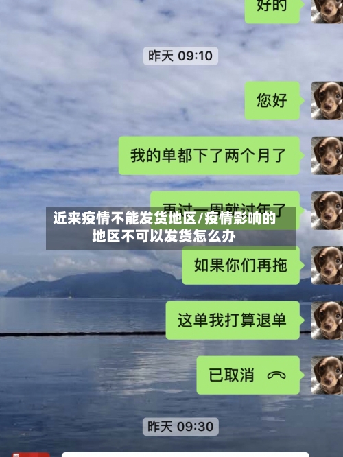 近来疫情不能发货地区/疫情影响的地区不可以发货怎么办-第3张图片