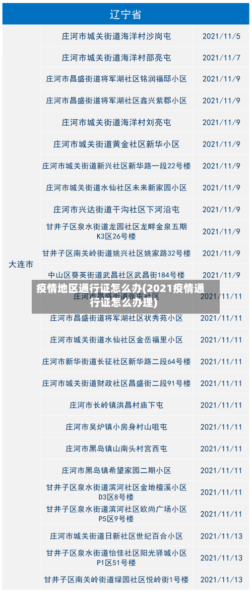 疫情地区通行证怎么办(2021疫情通行证怎么办理)-第3张图片