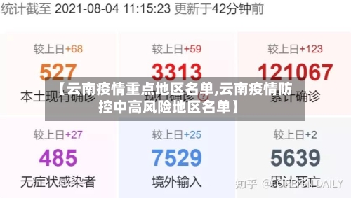 【云南疫情重点地区名单,云南疫情防控中高风险地区名单】-第2张图片
