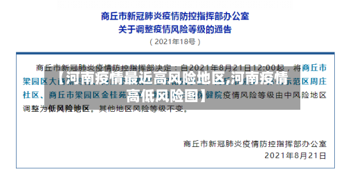【河南疫情最近高风险地区,河南疫情高低风险图】-第3张图片