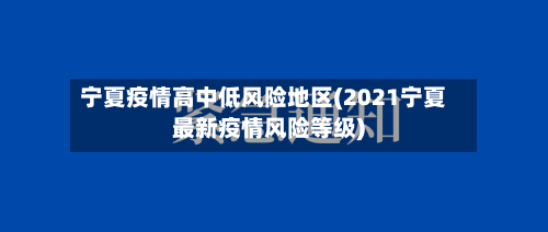 宁夏疫情高中低风险地区(2021宁夏最新疫情风险等级)-第3张图片