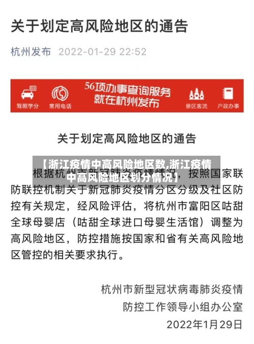 【浙江疫情中高风险地区数,浙江疫情中高风险地区划分情况】-第2张图片